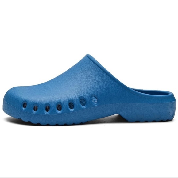 New Peacock Blue Unisex Garden Clog Sandals​ - Picture 4 of 7